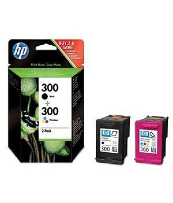 Hp tinta bk / c / m / y - nº300 (pack2)