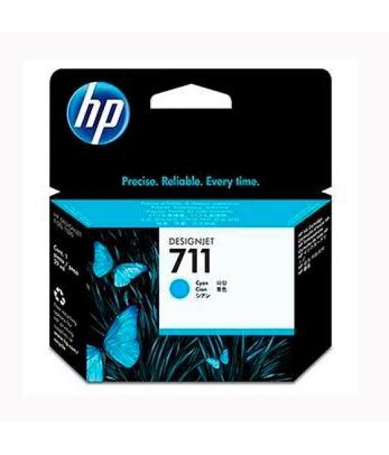 Hp tinta cian designjet t120/t520 - nº 711