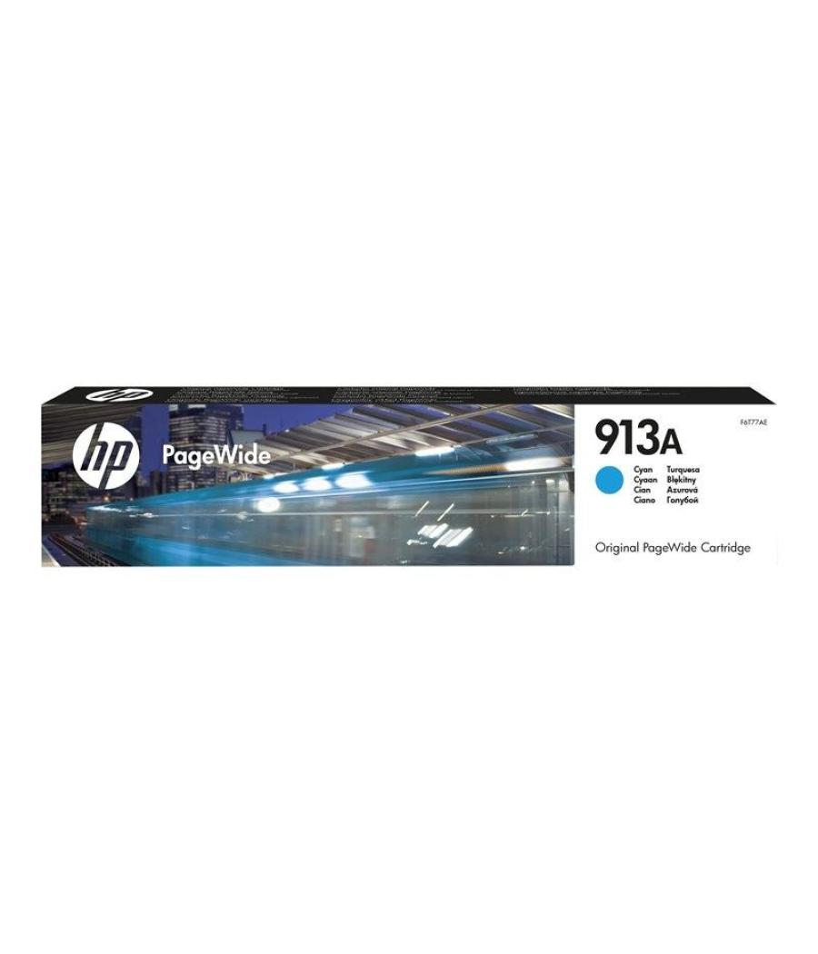 Hp tinta cian pagewide 352dw/377dw/477dw mfp - nº 913a