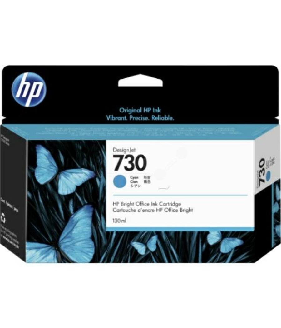 Hp tinta cian designjet t1700 series - nº 730