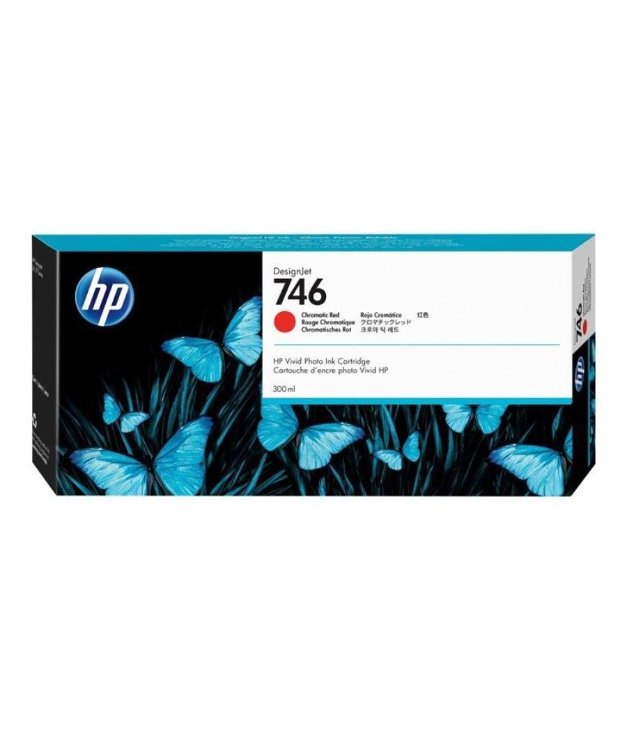 Hp tinta roja cromatico desingjet z6 z9 - nº 746