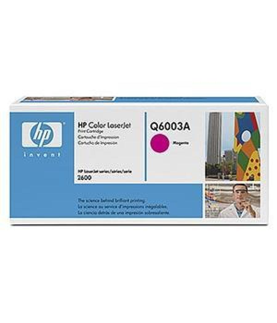 Hp toner magenta laserjet color 2600/1600 - 124a