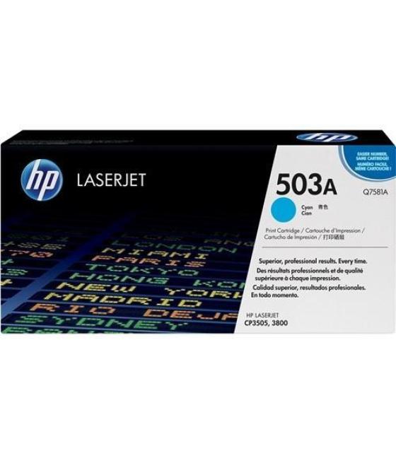Hp toner laser cian laserjet color 3800 c3505 - 503 a