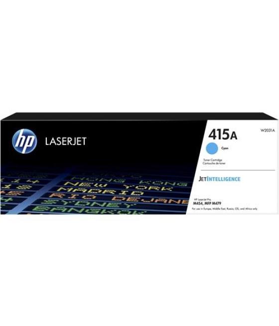 Hp toner cian laserjet m454 series - nº 415a