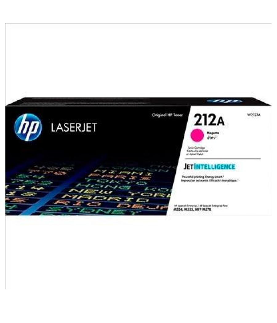 Hp toner magenta laserjet enterprise m554, m555, m578 -212a