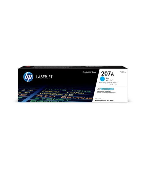 Hp toner cian laserjet pro mfp m 282 nw - 207a