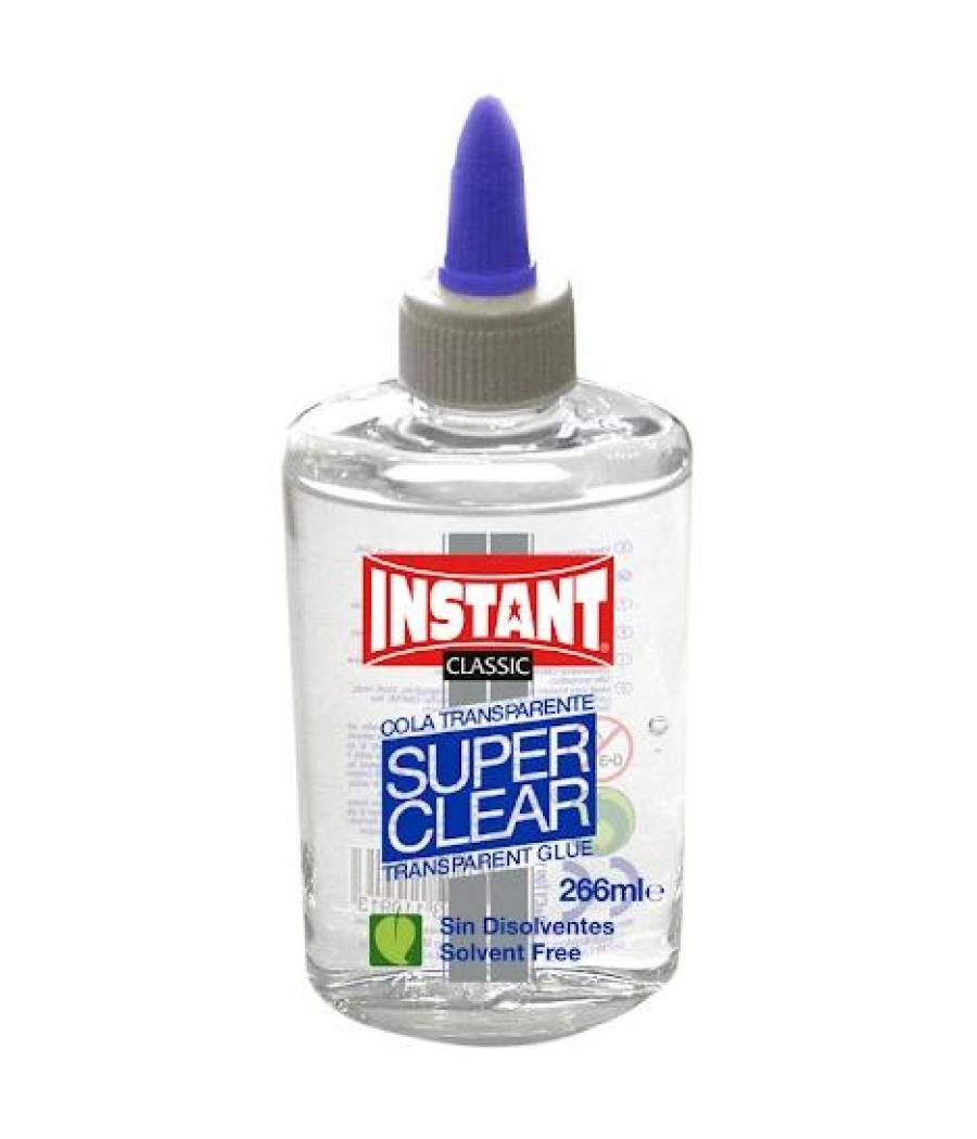 Instant cola líquida superclear para decoración botella 266ml transparente