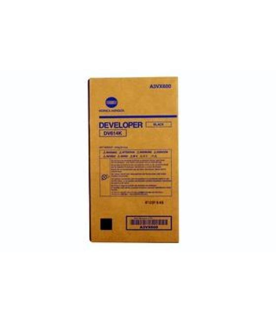 Konica-minolta revelador negro bizhub pro press c1060/c1060l/c1070/c1070p/c2060/c3080/c3070/c2060l/c3080p/c2070/c3080/c2070p/c40