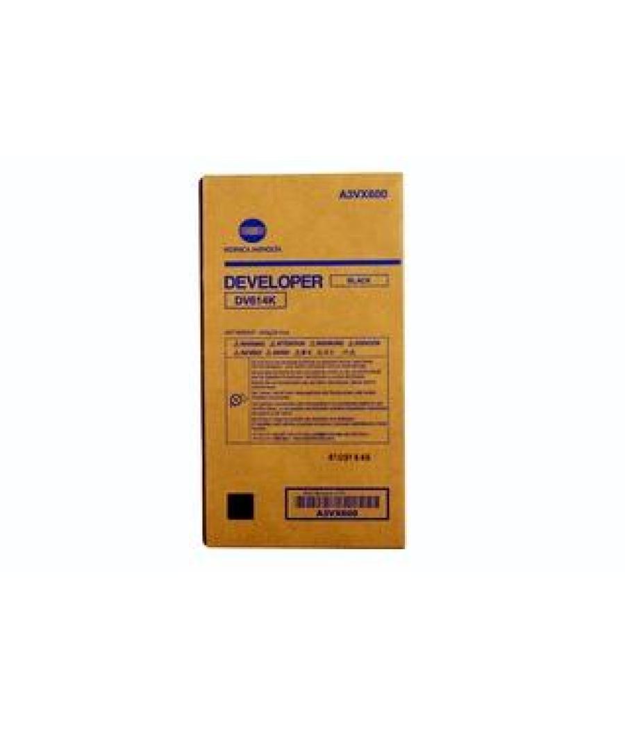 Konica-minolta revelador negro bizhub pro press c1060/c1060l/c1070/c1070p/c2060/c3080/c3070/c2060l/c3080p/c2070/c3080/c2070p/c40