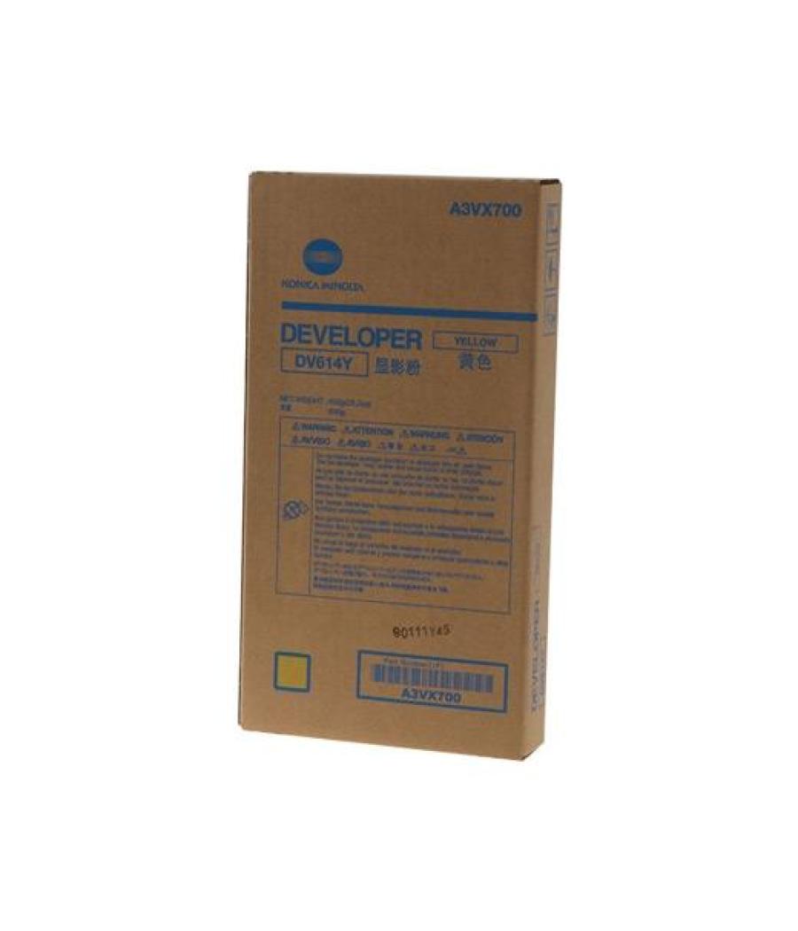 Konica-minolta revelador amarillo k press c1060,c1060l, c1070, c1070p, c2060, c3080, c3070, c2060l, c3080p, c2070, c3080, c2070p