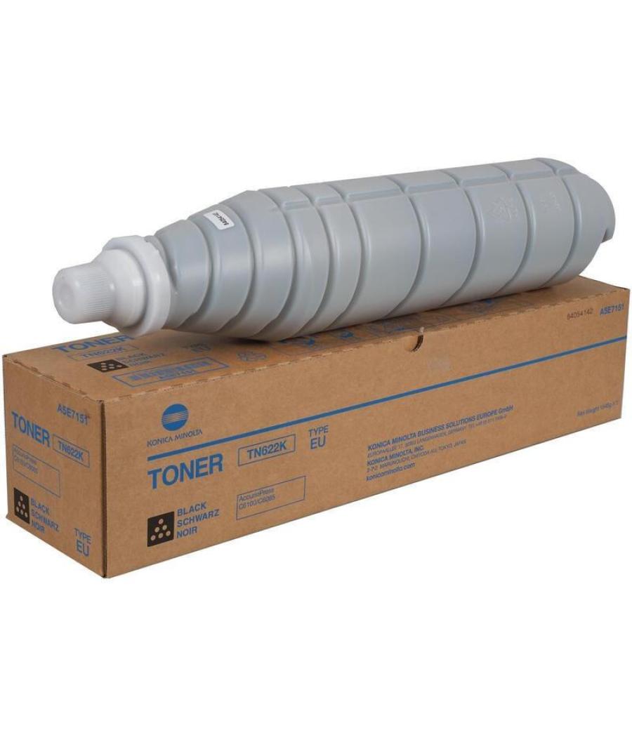Konica-minolta toner negro accuriopress c1085, c1100 - tn622k