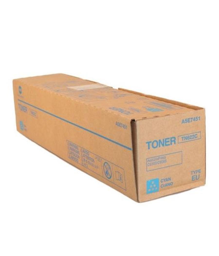 Konica-minolta toner cian accuriopress c1085, c1100 - tn622c