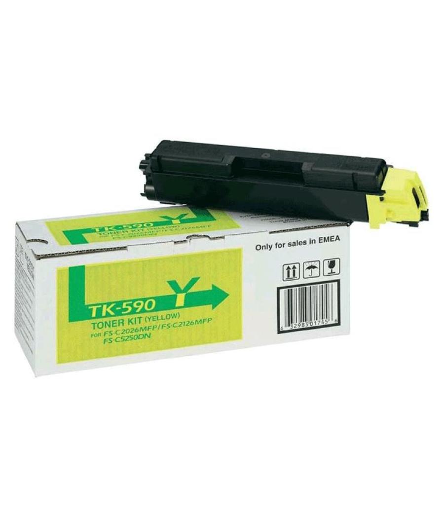 Kyocera-mita toner amarillo tk 590 y