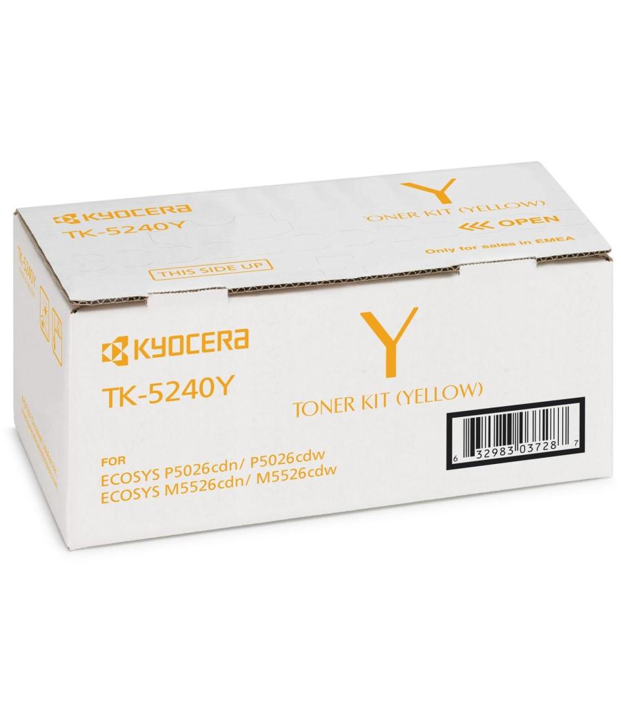 Kyocera mita toner amarillo ecosys m5526cdn ecosys m5526cdw - tk-5240y