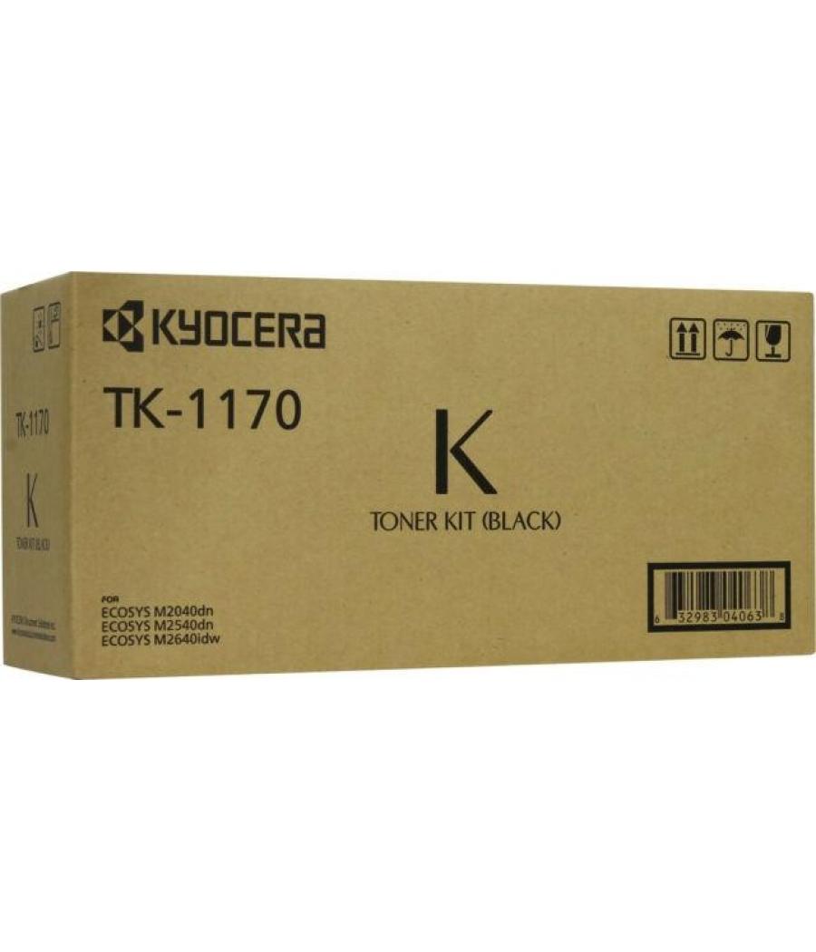 Kyocera-mita toner negro ecosys m2640idw, 2540dn, 2540dne, 2540dnw, 2040dn, 2540 series - tk-1170