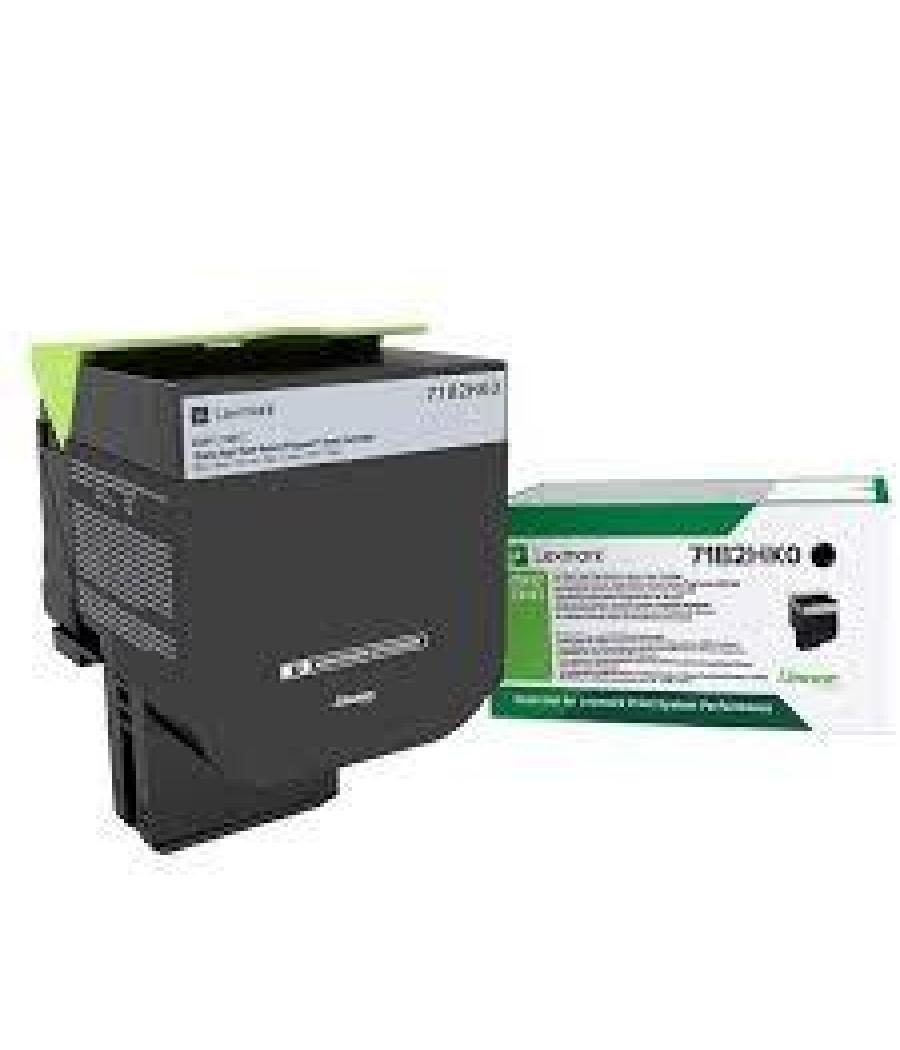 Lexmark toner negro cs/cx 417, 517 - gran rendimiento retornable