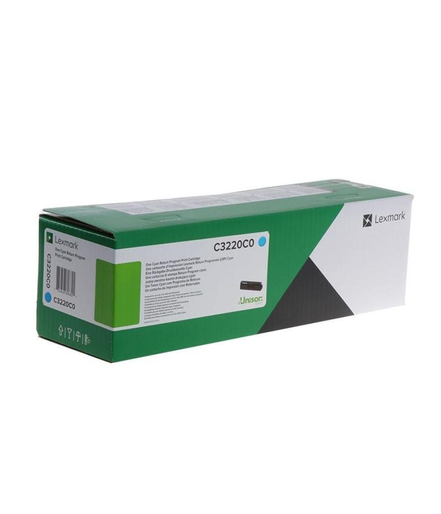 Lexmark toner cian mc3326adwe, 3224dwe, 3224adwe, c3326dw, c3224dw