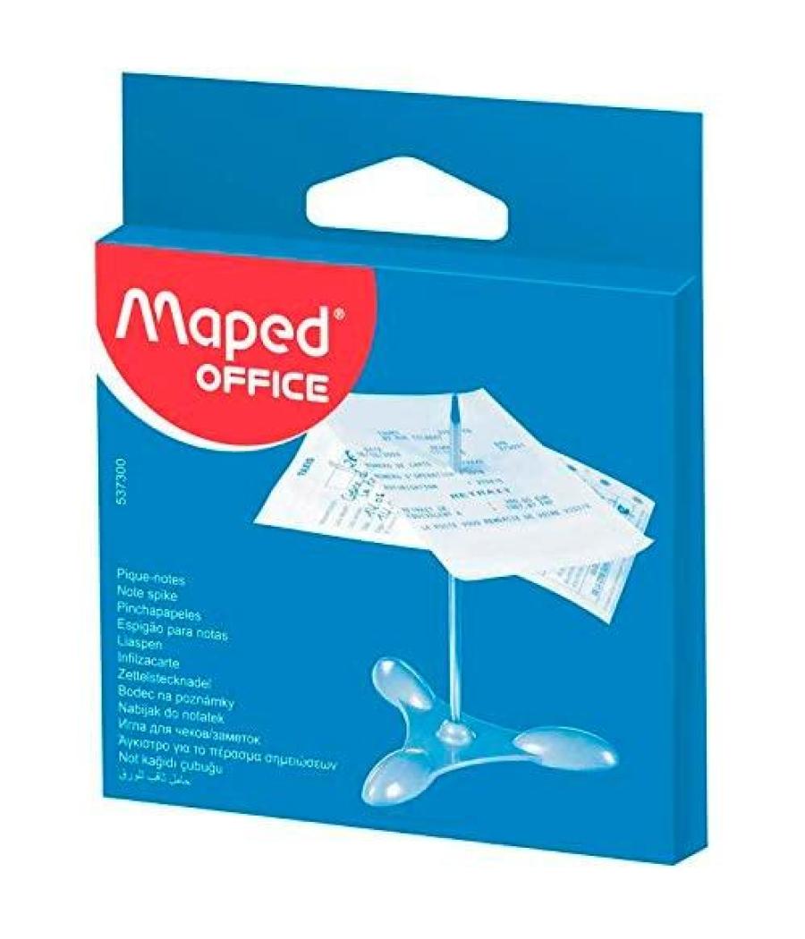 Maped pincho para notas con base y varilla metálicas