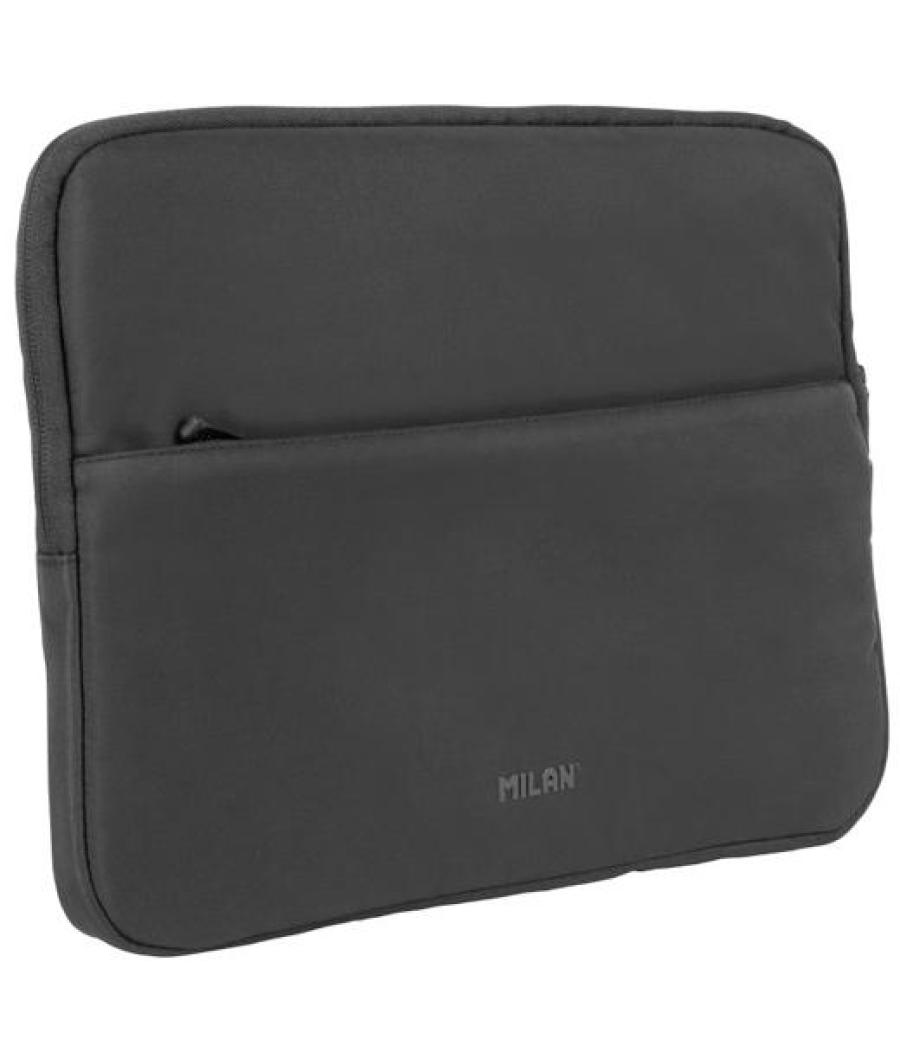Milan funda para ordenador portátil 13" serie shadow negro