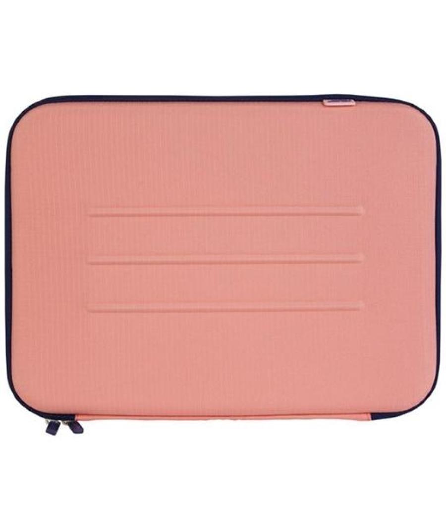 Milan funda para ordenador portátil 14" semirrígida serie 1918 rosa