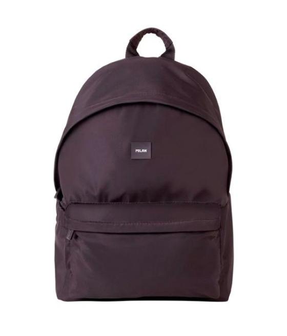 Milan mochila urbana clásica 2 cremalleras 22l serie shadow negro