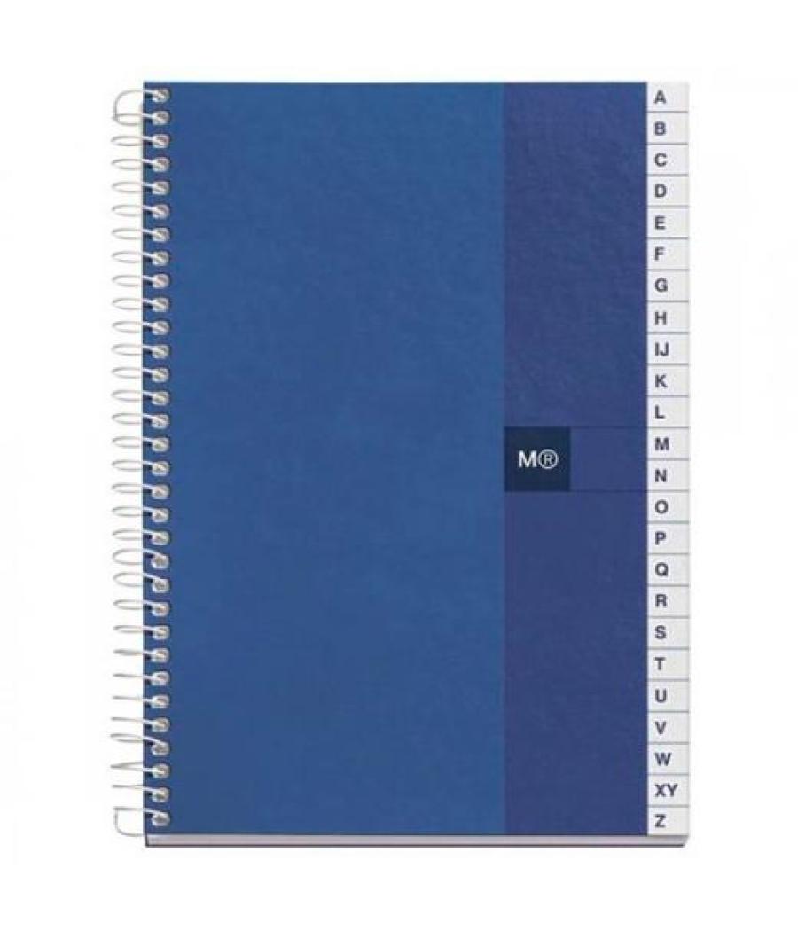 Miquelrius indice 4ª 152 x 210 mm cromatic azul 100 hojas