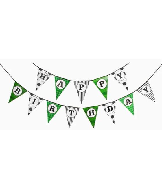 Oh yeah guirnalda banderines happy birthday fútbol 5m