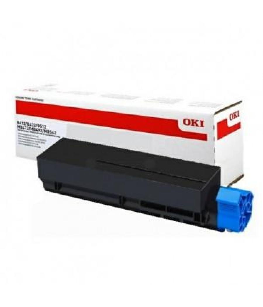 Oki toner negro b412/b432/b512 - mb472/mb492/mb562