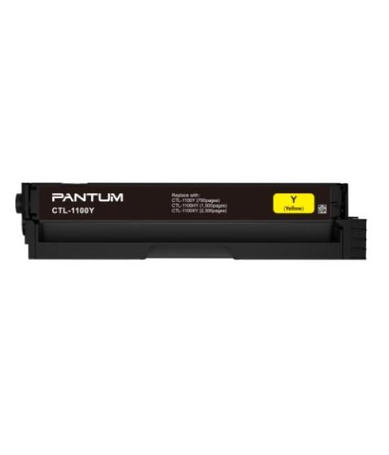 Pantum toner amarillo media capacidad cp1100dw, cm1100fdw