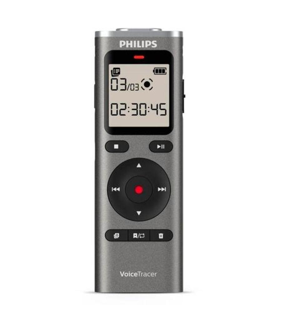 Philips grabadora digital 8gb y conexion usb-a c/ entrada micro sd