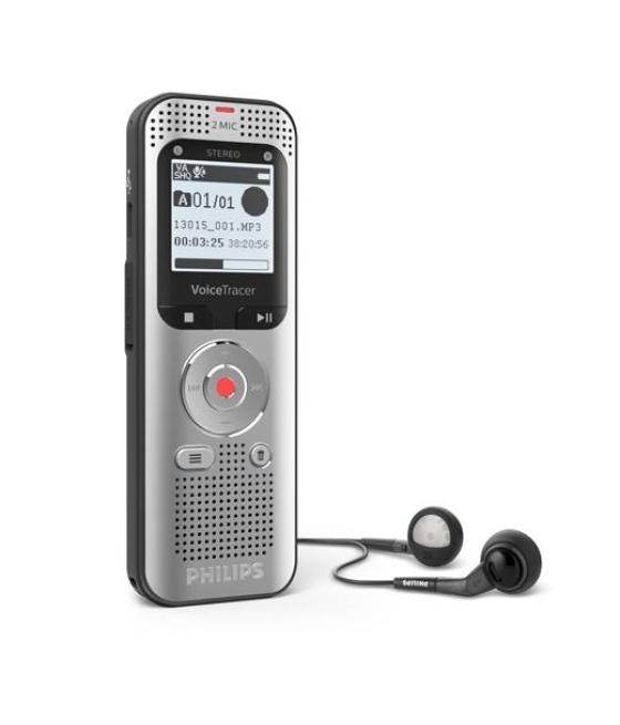 Philips grabadora digital 8gb y conexion usb-a c/ entrada micro sd incluye auriculares