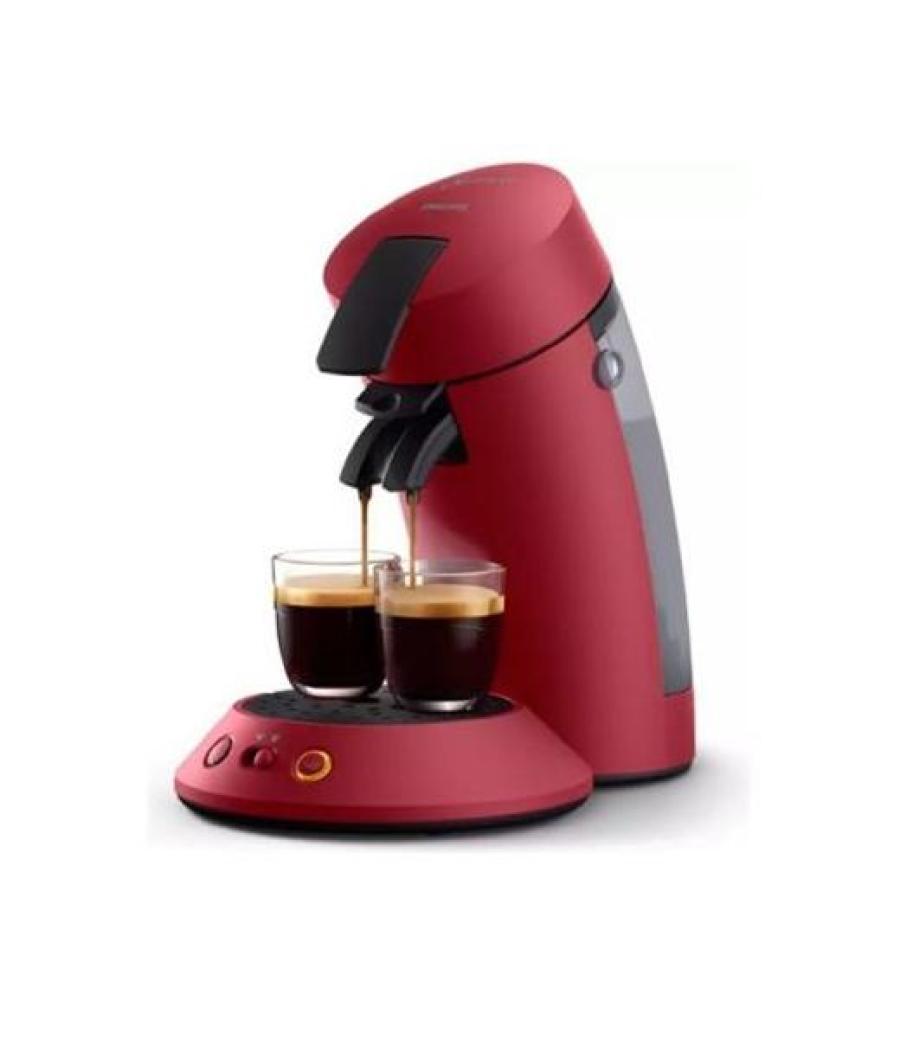 Philips cafetera capsulas senseo original plus 0,7 litros rojo