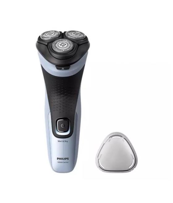 Philips afeitadora con bateria shaver x3003/00 c/ 2 accesorios