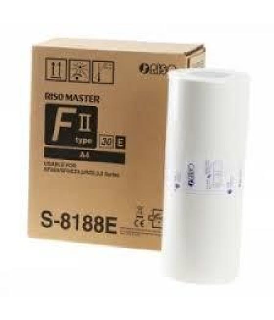 Riso master formato a4 ez-200,201,300,301 / rz 200, 300 / sf5030, sf5030eii (pack 2) (sustituye a s4250e s6977e s7611)