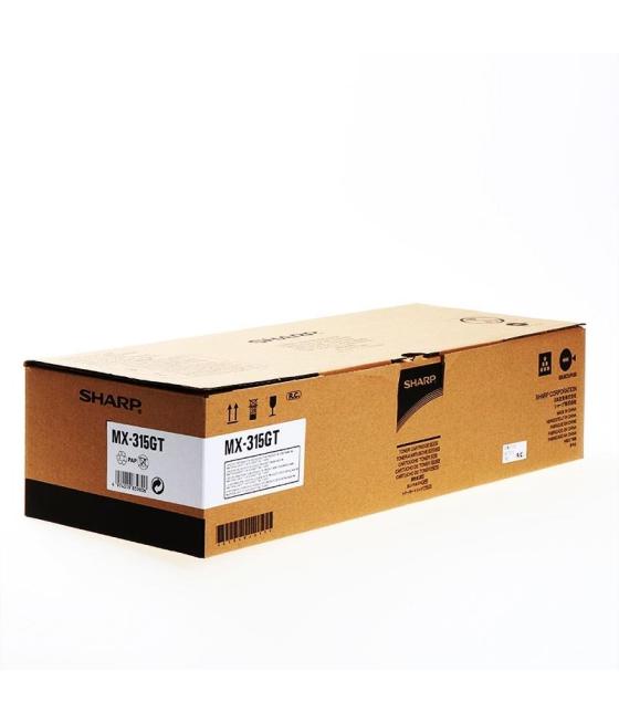 Sharp toner negro mx-m265n , 266n , 316n