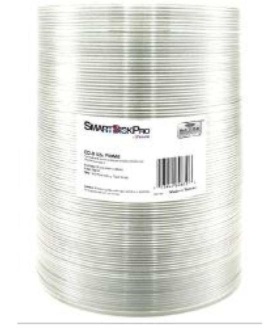 Smart disk pro cd-r, 700mb, 52x, 100 pack spindle, white inkjet printable