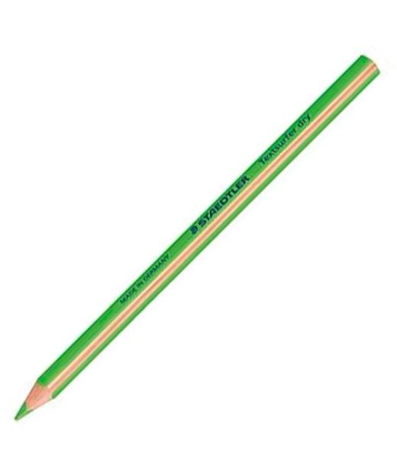 Staedtler marcador en seco textsurfer dry verde fluorescente pack 12 unidades