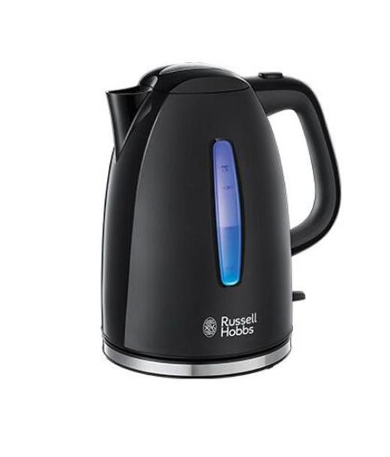 Rusell hobbs hervidor de agua electrica 1,7 litro 2200w negro