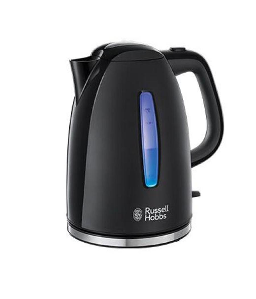 Rusell hobbs hervidor de agua electrica 1,7 litro 2200w negro