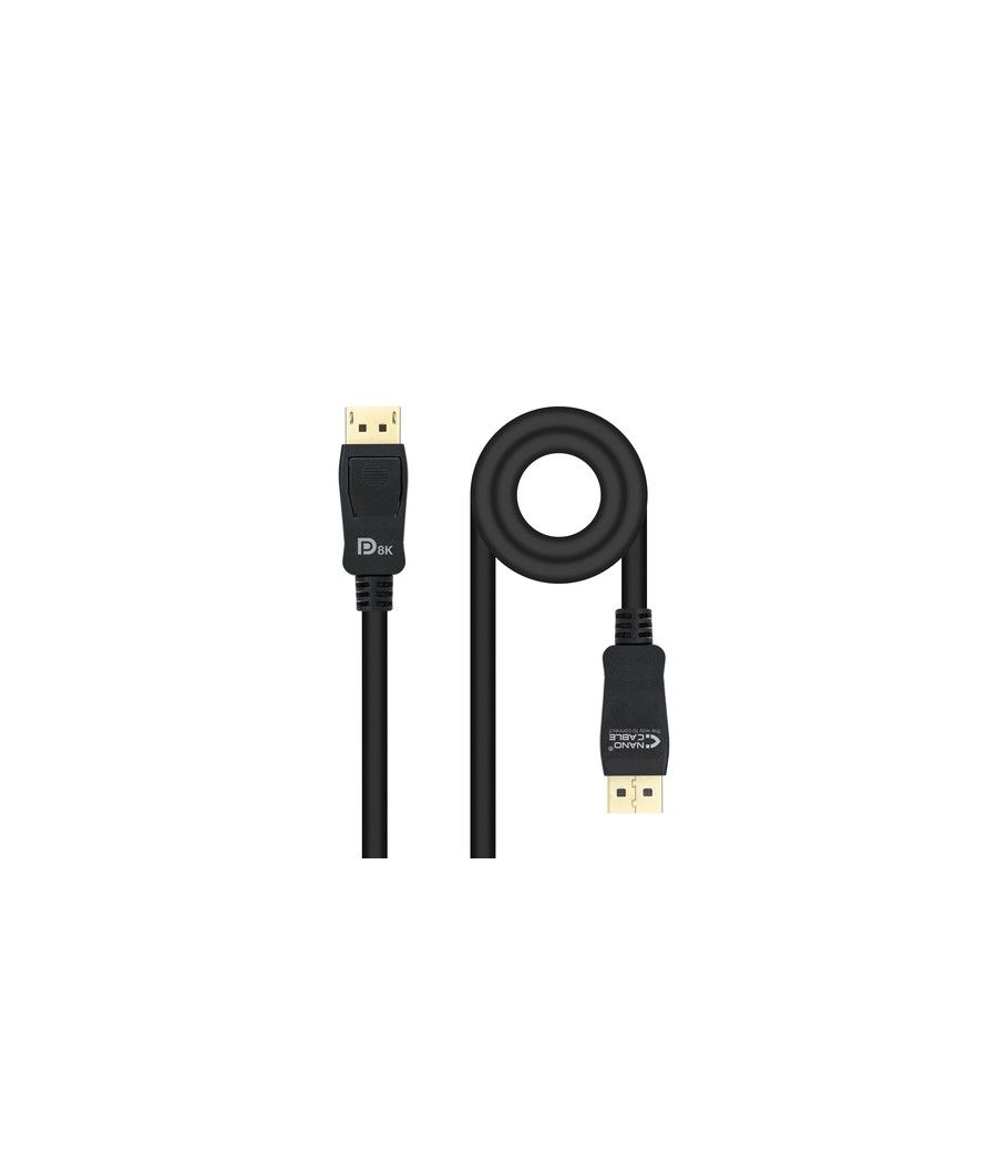 Nanocable 10.15.2501 cable DisplayPort 1 m Negro - Imagen 1