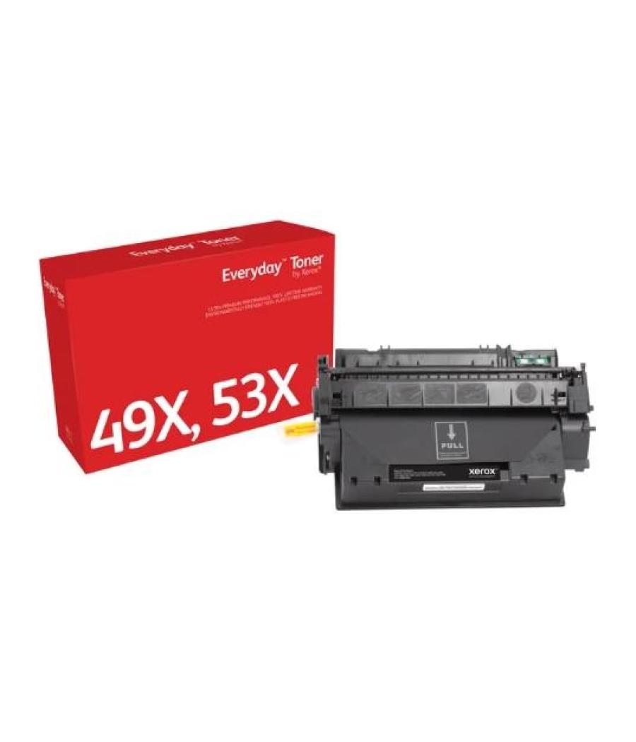 Xerox everyday toner negro laserjet p2015 - 53x - q5949x / q7553x