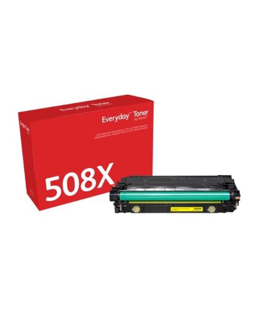 Xerox everyday toner amarillo para hp laserjet m553 - 508x - cf362x