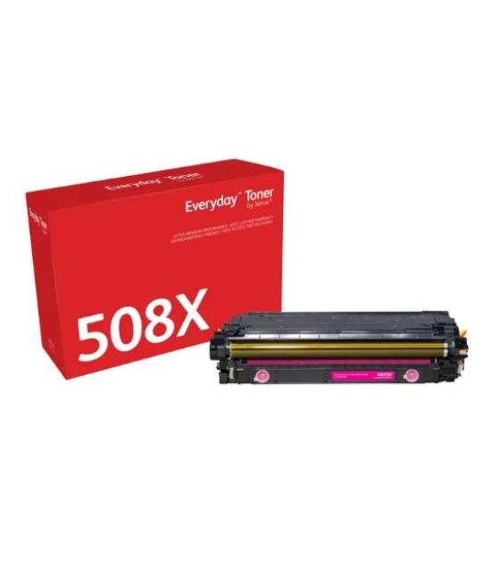 Xerox everyday toner magenta para hp laserjet m553 508x - cf363x
