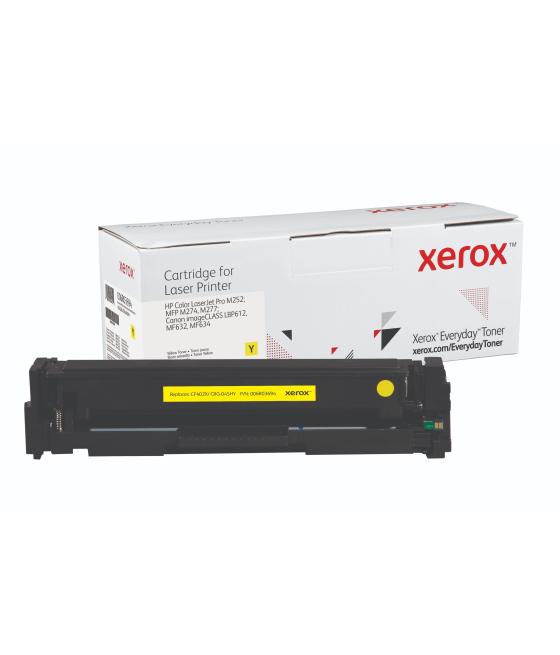 Xerox everyday toner amarillo para hp color laserjet pro m252/m274 - 201x - cf402x