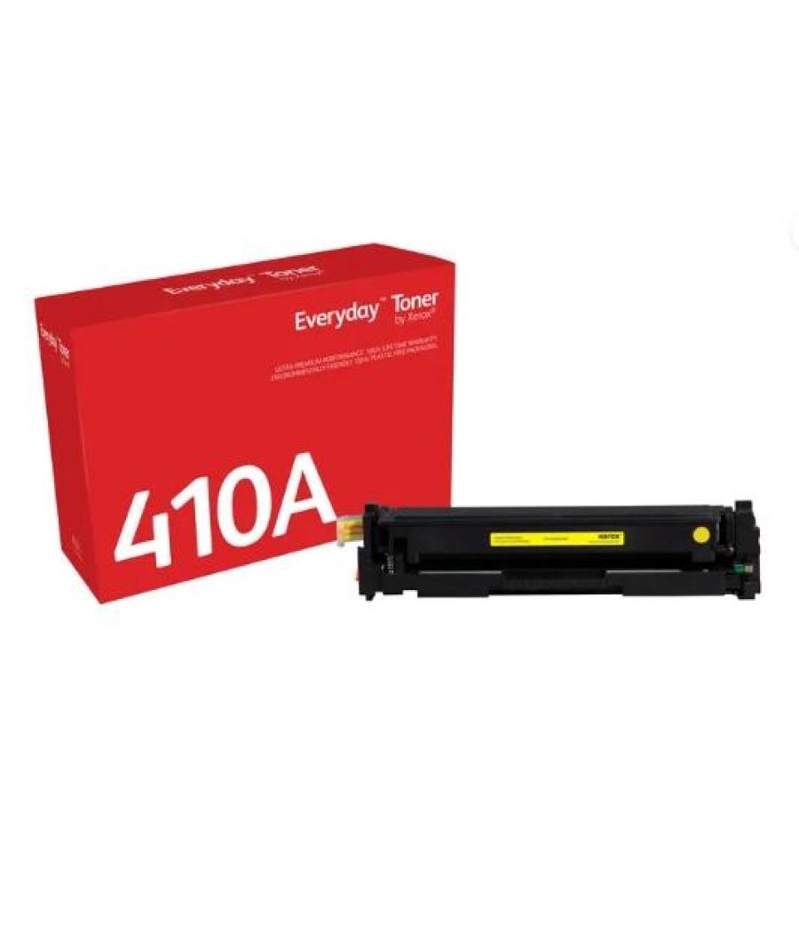 Xerox everyday toner amarillo hp laserjet pro 400 m452dn/m452nw/m377dw/m477fdn/m477fdw/m477fnw - 410a - cf412a
