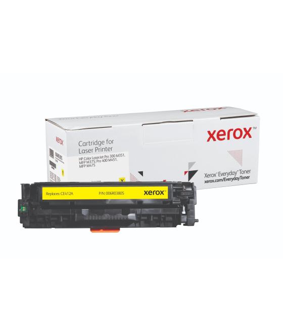 Xerox everyday toner amarillo para laserjet pro 300/400 color - m 351a - mfp m375 nw/m451dn/dw/nw - 305a - ce412a