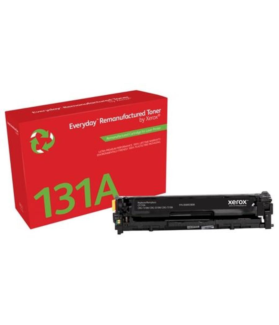 Xerox everyday toner negro para hp color laserjet pro 200 m251, mfp m276 131a (cf210a/crg-131bk)