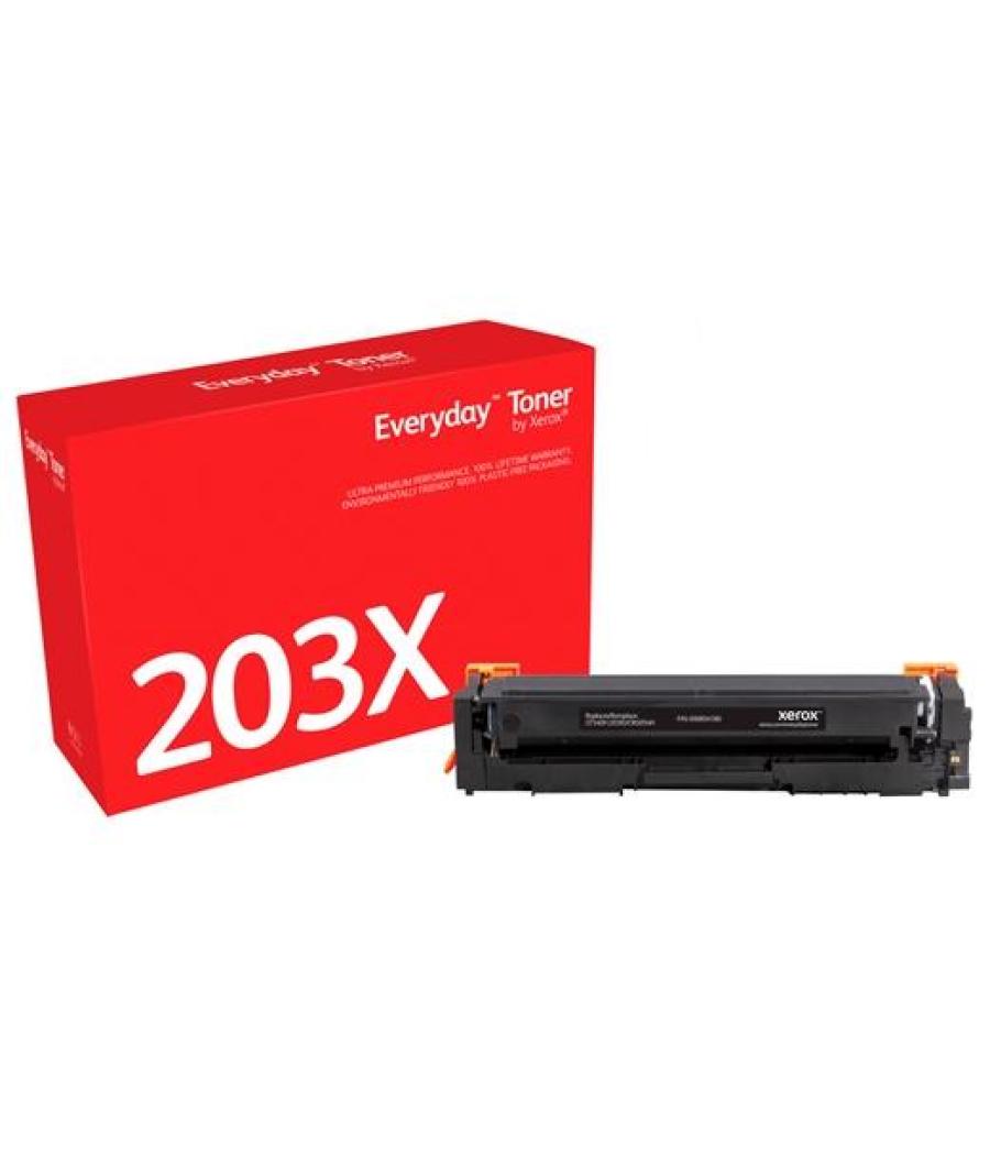 Xerox everyday toner negro para hp laserjet pro m254 - mfp m280/m281 - 203x - cf540x - crg-054hbk