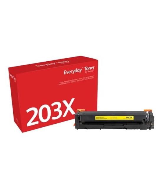Xerox everyday toner amarillo para hp laserjet pro m254 / mfp m280, m281 - 203x - cf540x / crg-054hy