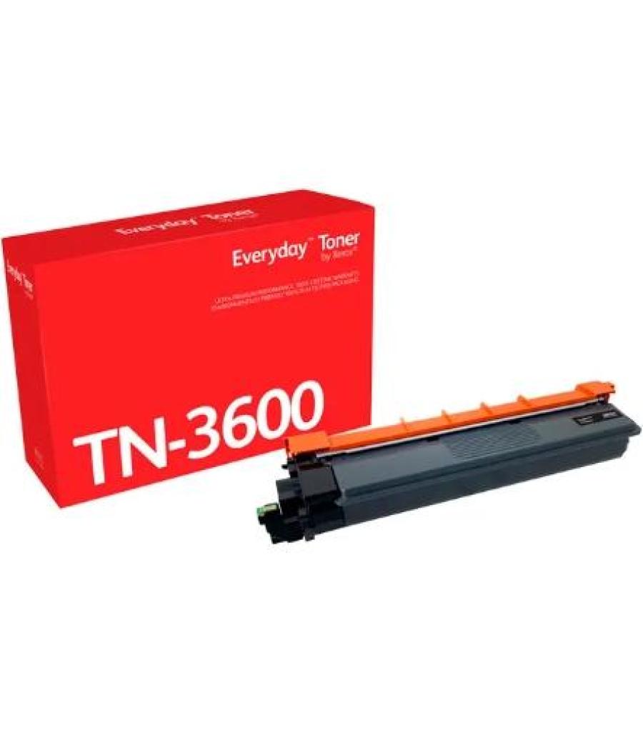 Xerox everyday toner negro para brother dcp-l5510dw/hl-l5210dn/hl-2510dw/hl-6210dw/hl-l6410/mfc-l5710dw/mfc-l6910dn - tn-3600